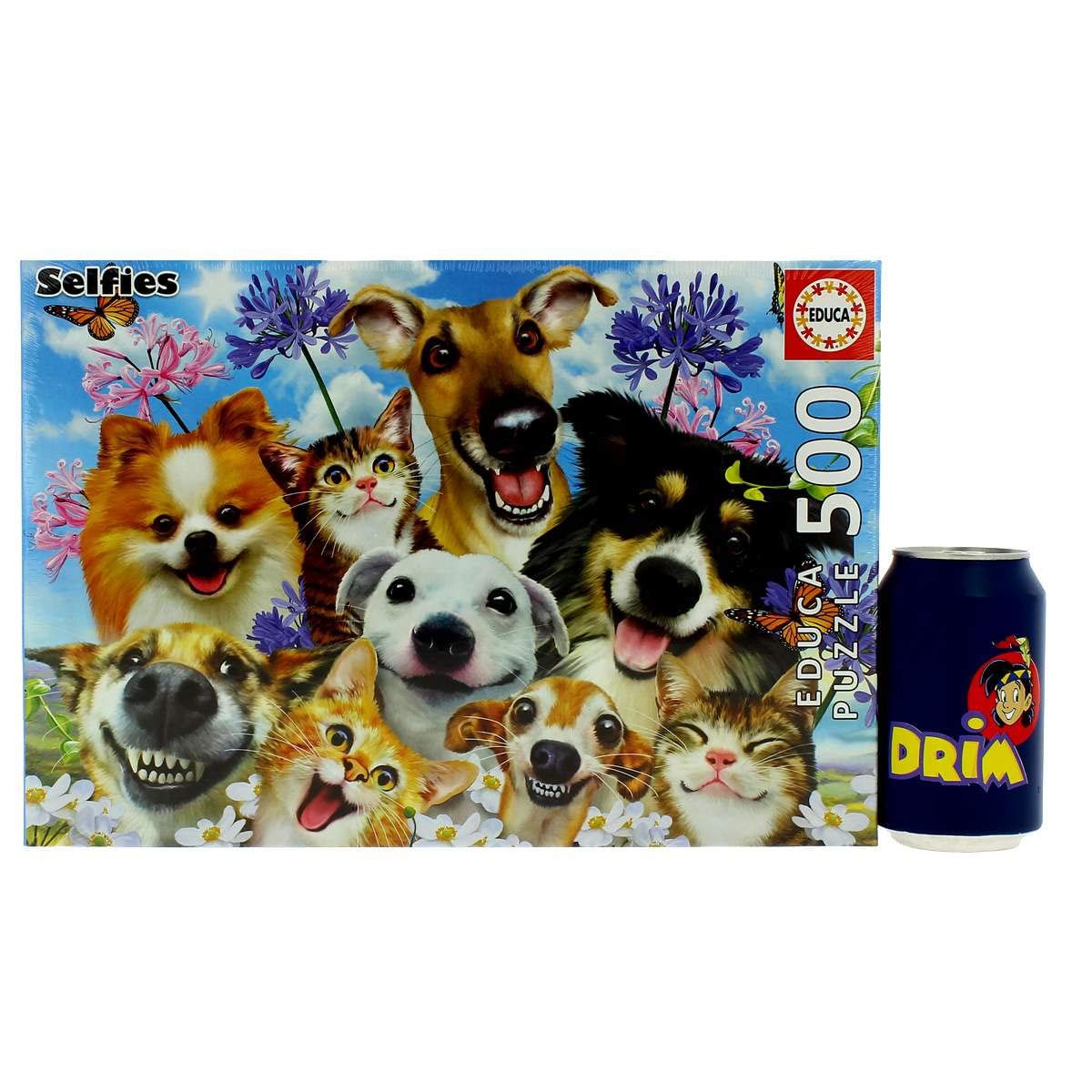educa-17983-hunde-und-katzen-selfie-puzzle-500-teile image 4