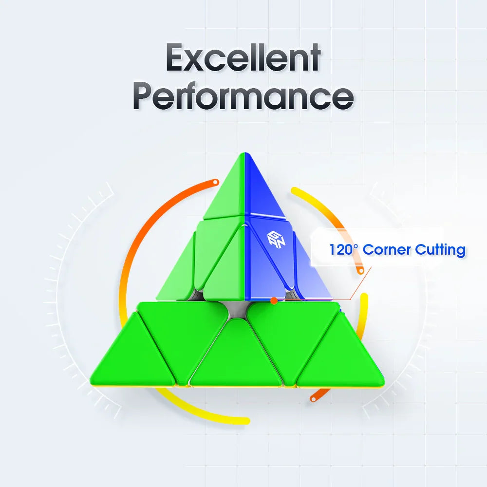 gan-pyraminx-m-speed-cube-magnetisch-64-g-pyramide image 5