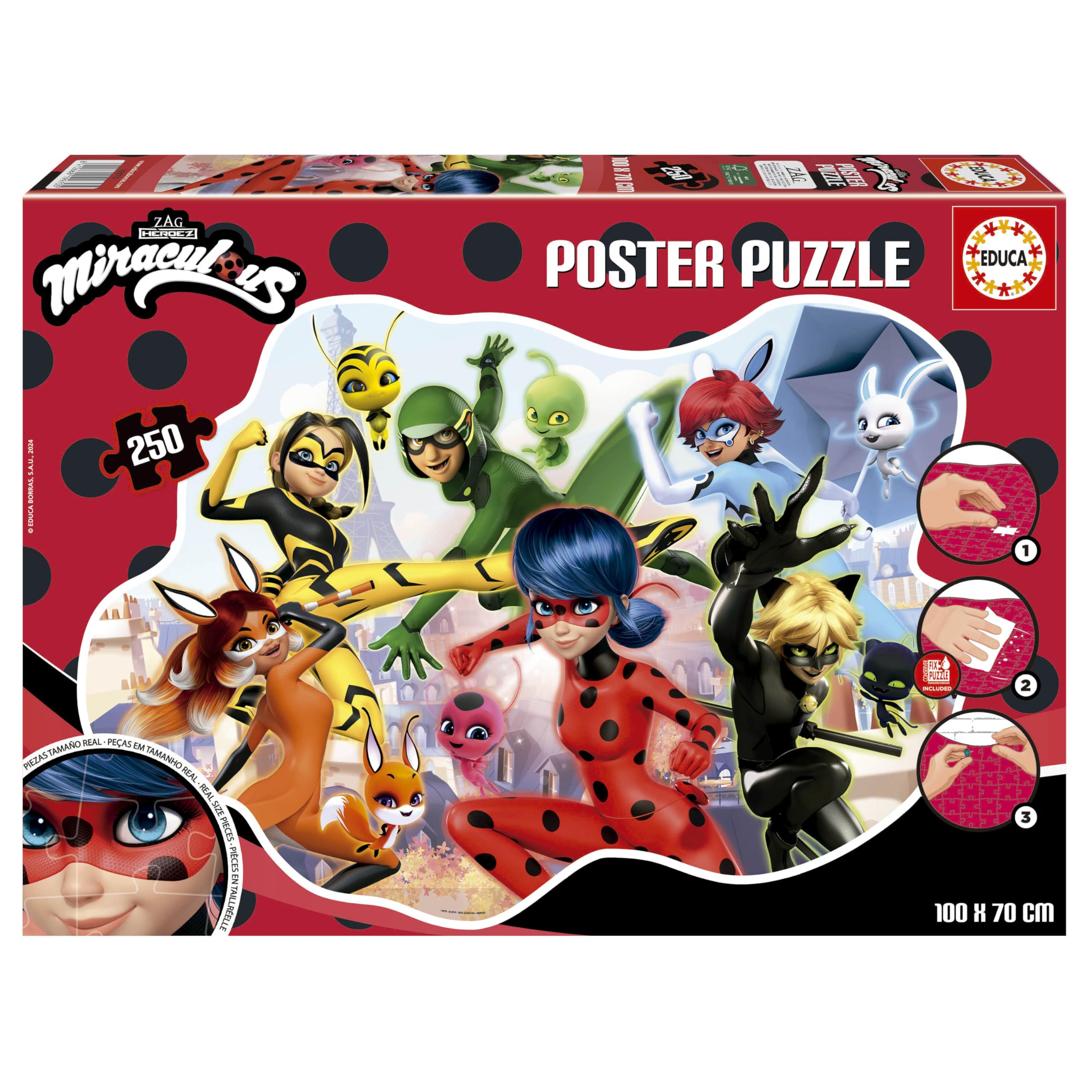 educa-19970-miraculous-ladybug-250-teile-puzzle-ab-8-jahren image 1