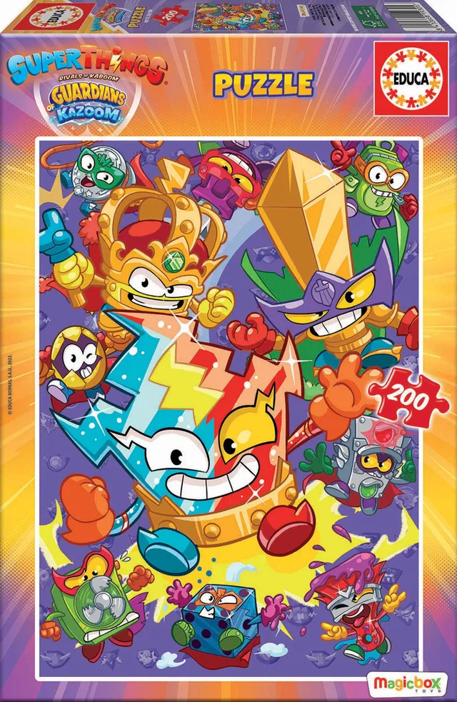 educa-superthings-puzzle-200-teile-f-r-kinder-ab-6-jahren image 1