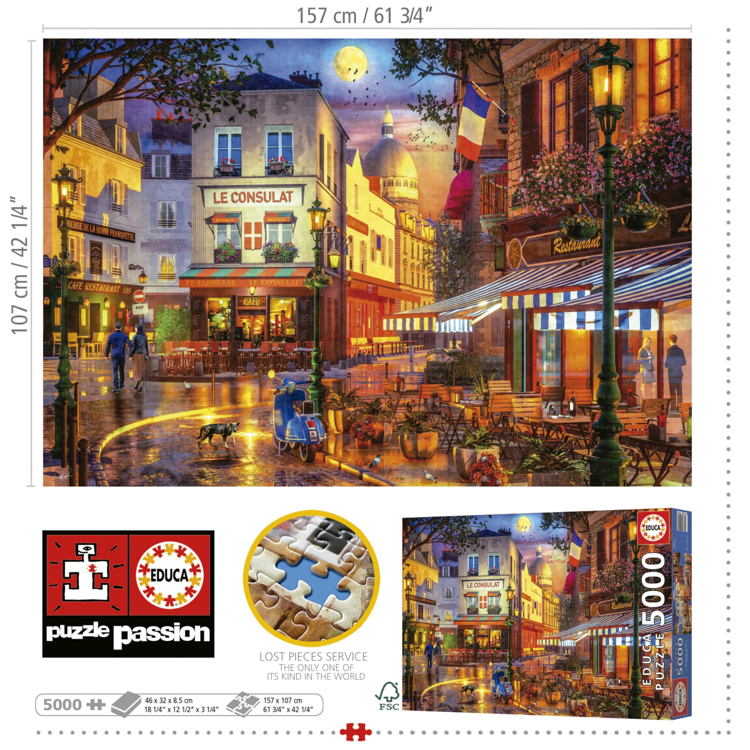educa-19950-le-consulat-paris-puzzle-5000-teile-vintage image 3
