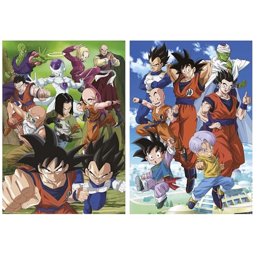 educa-dragon-ball-19915-puzzle-2x500-teile-goku-vegeta image 7
