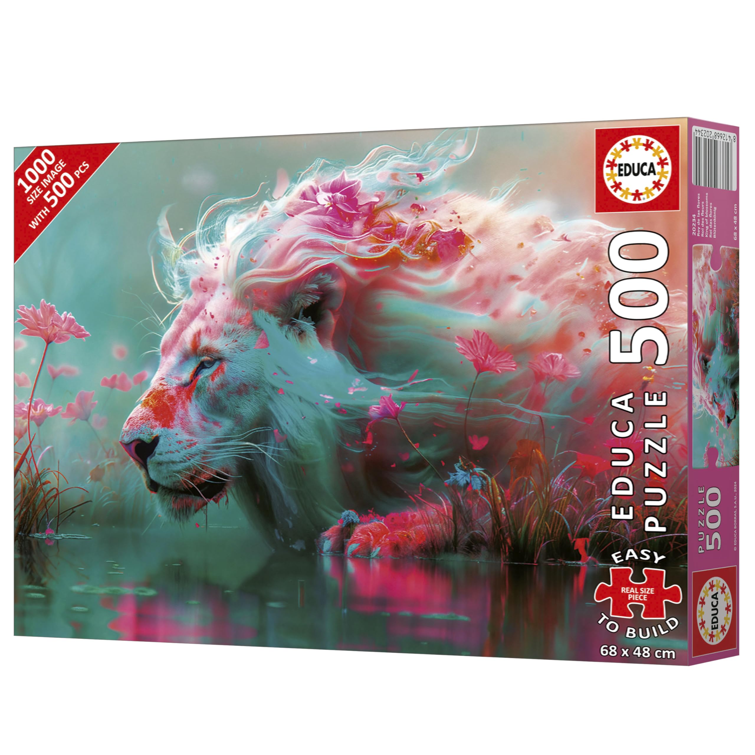 educa-k-nig-der-blumen-20234-puzzle-500-teile-mit-kleber image 3