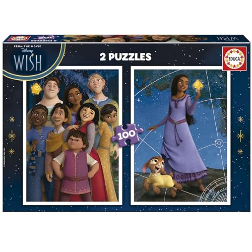 educa-disney-wish-puzzle-2x100-teile-ab-6-jahren image 7