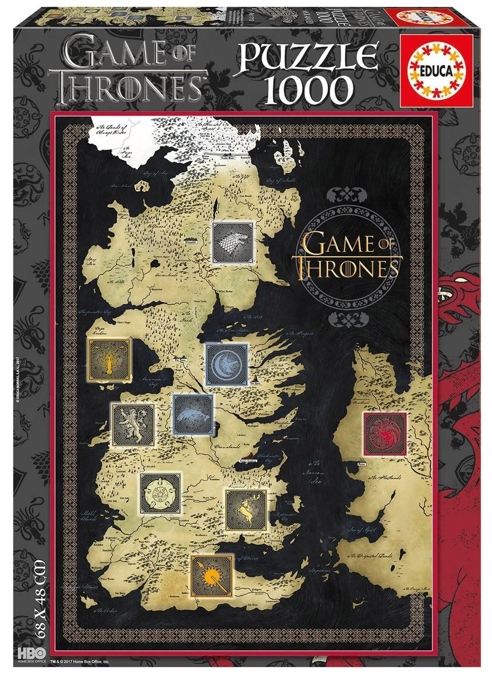 educa-17113-game-of-thrones-puzzle-1000-teile-serie image 1