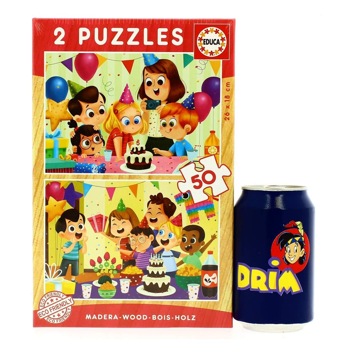 educa-geburtstagsfeier-holzpuzzle-2x50-teile-ab-4-jahre image 3