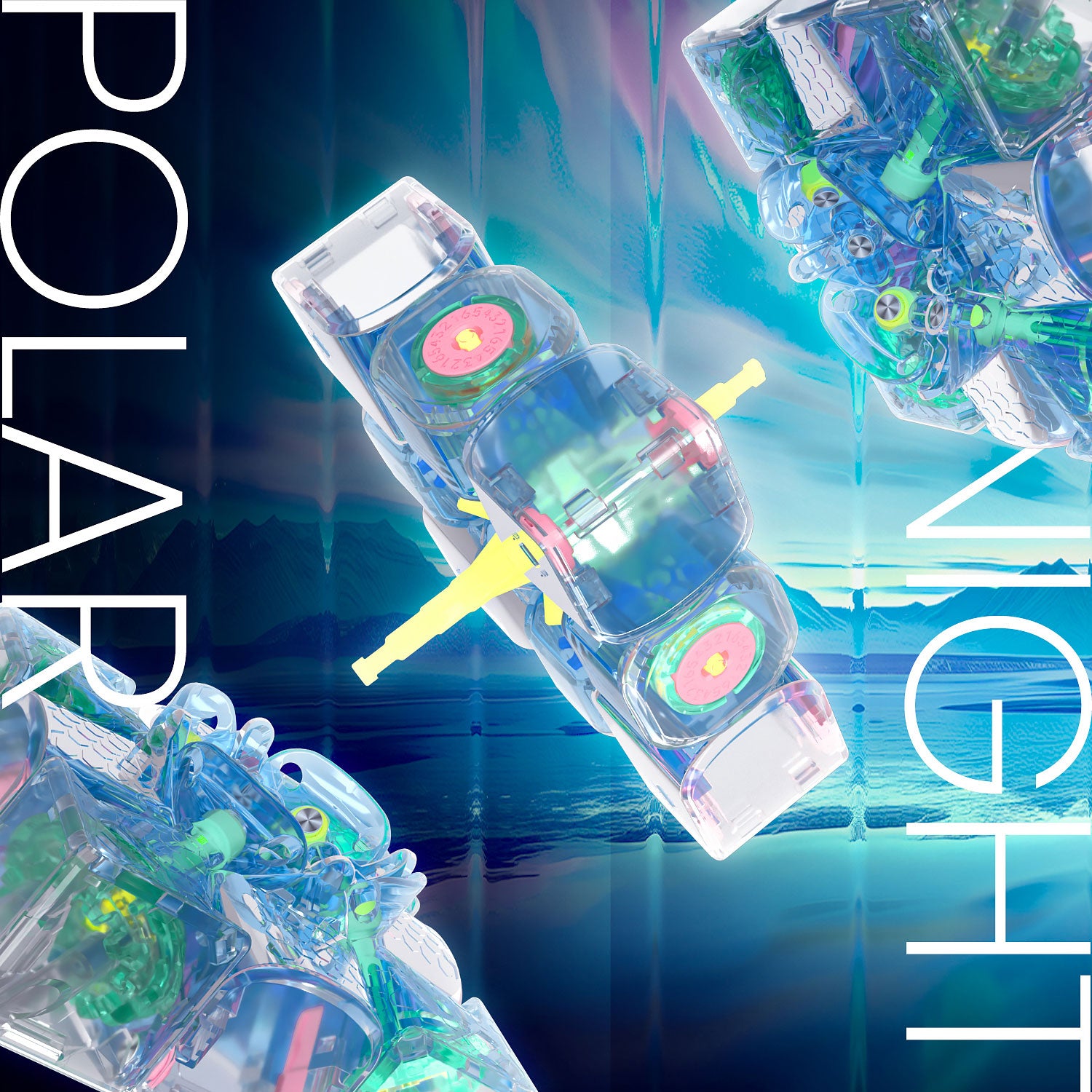 gan-14-maglev-pro-aurora-speed-cube-summer-limited-edition image 5