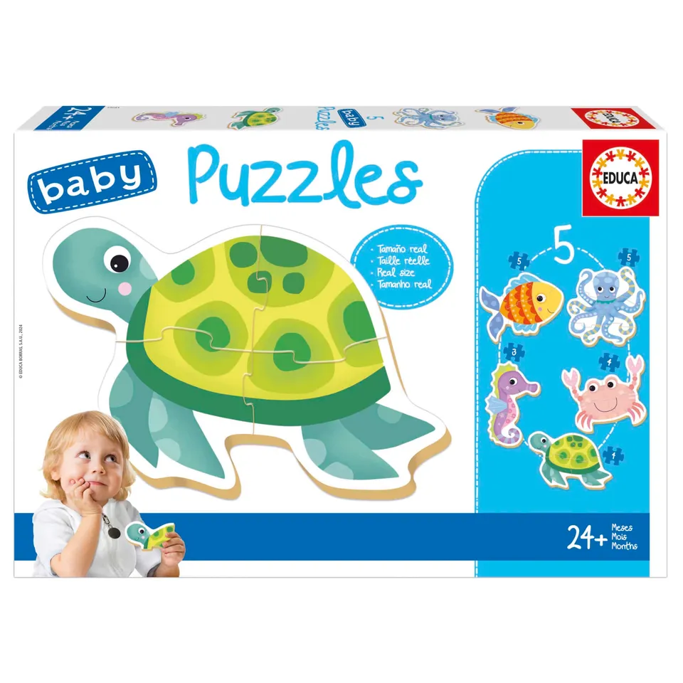 educa-tiere-im-wasser-babypuzzle-5in1-ab-2-jahren image 1