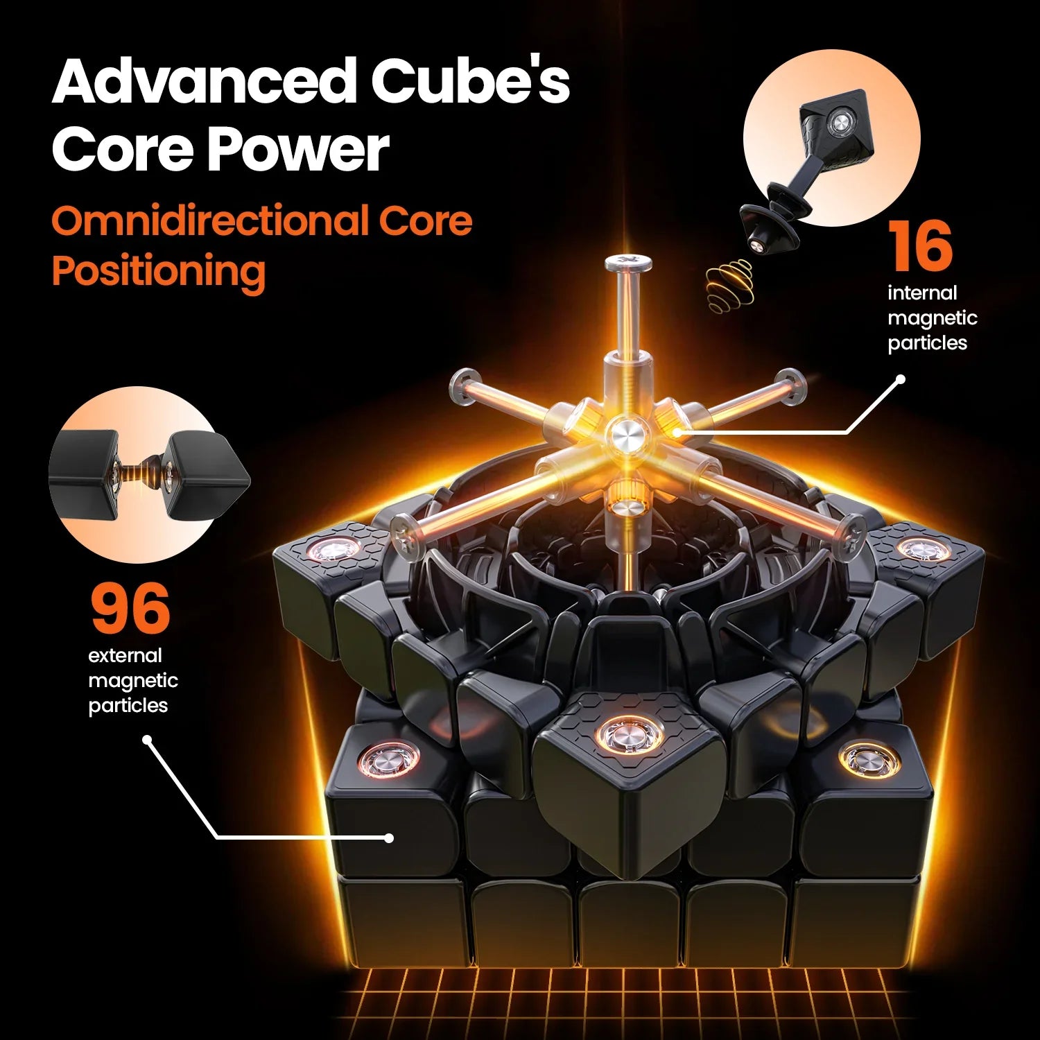 gan-562-m-5x5-speedcube-magnetisch-uv-coated-flagship image 2