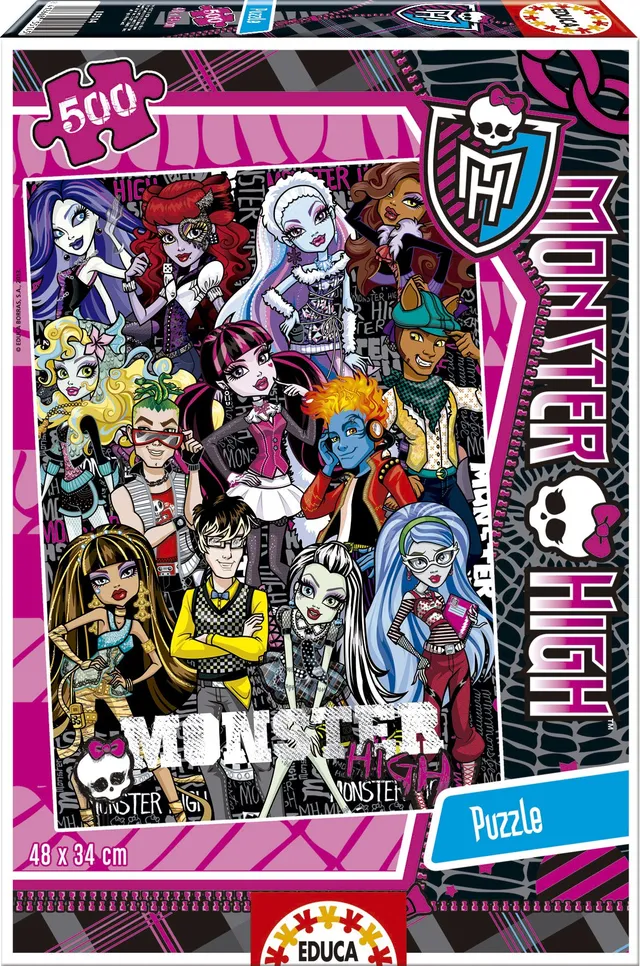educa-15514-monster-high-puzzle-500-teile-ab-10-jahre image 1