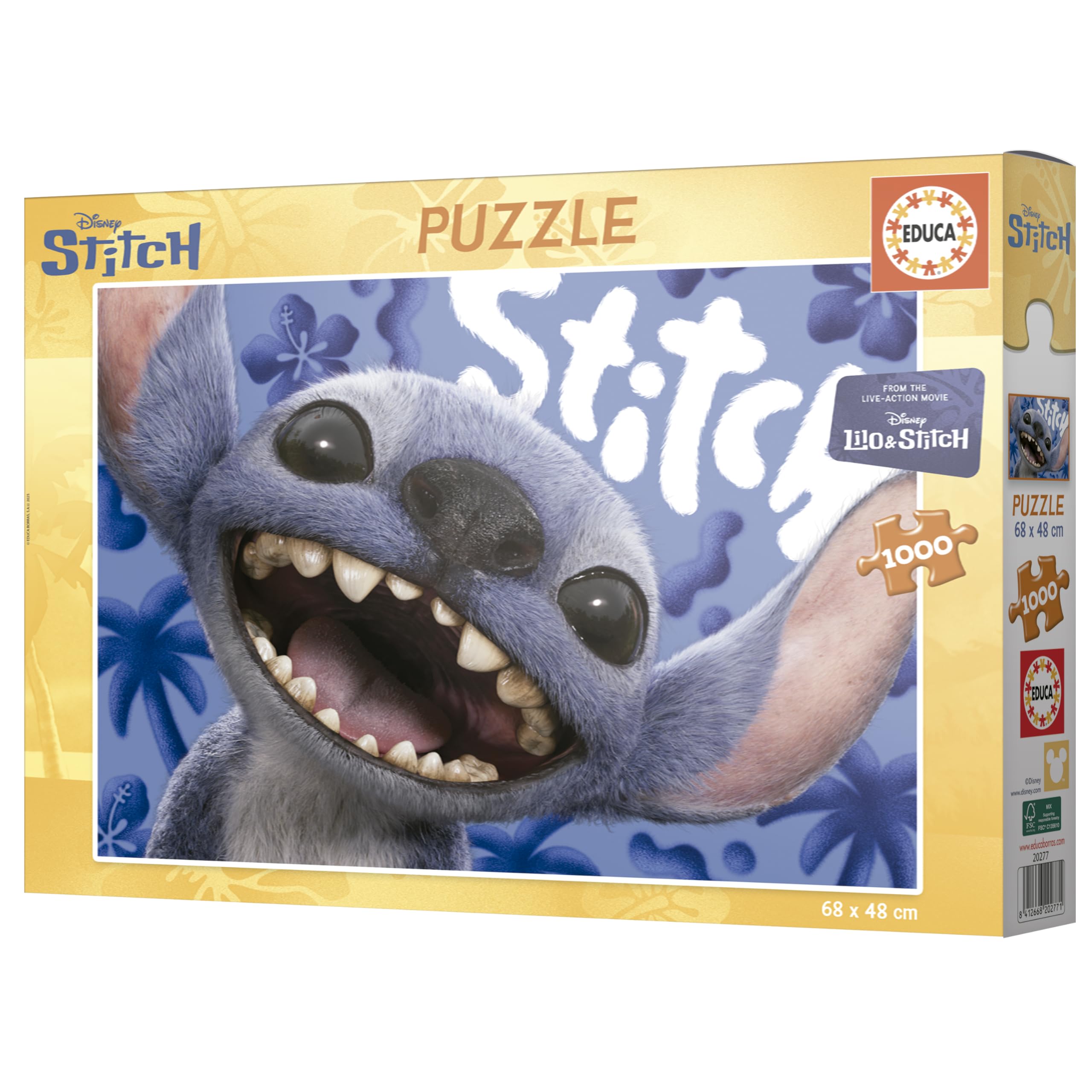 educa-20277-lilo-stitch-puzzle-1000-teile-erwachsene image 4