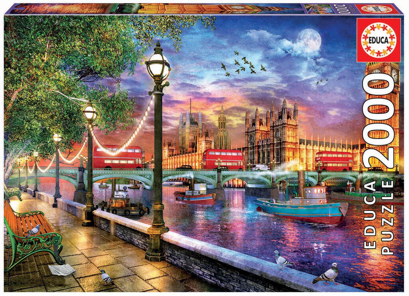 educa-london-19046-puzzle-2000-teile-big-ben-davison image 1