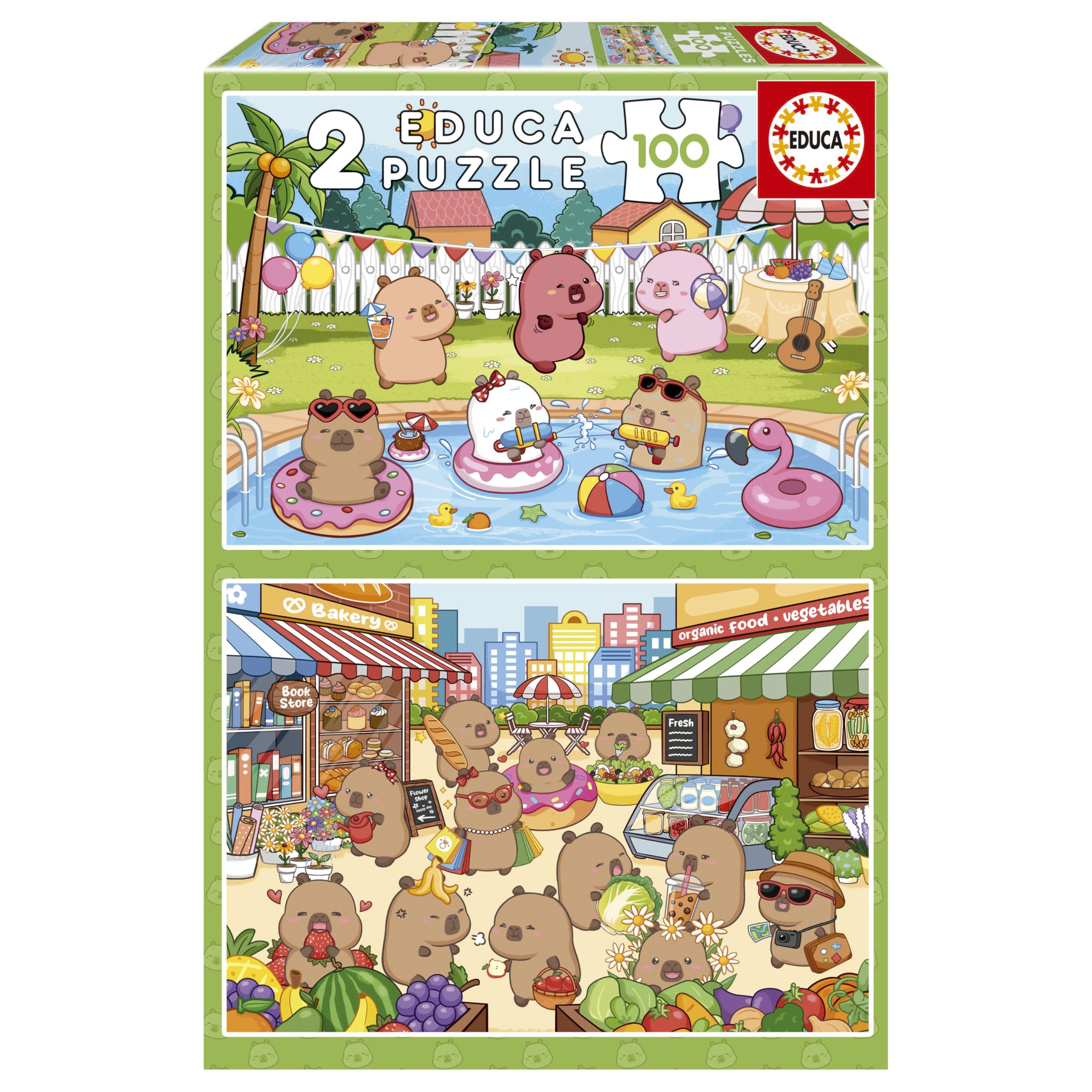 educa-disney-prinzessinnen-kinderpuzzle-2x100-teile-ab-5 image 7
