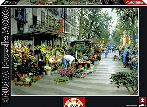 educa-16023-las-ramblas-puzzle-5000-teile-barcelona image 3