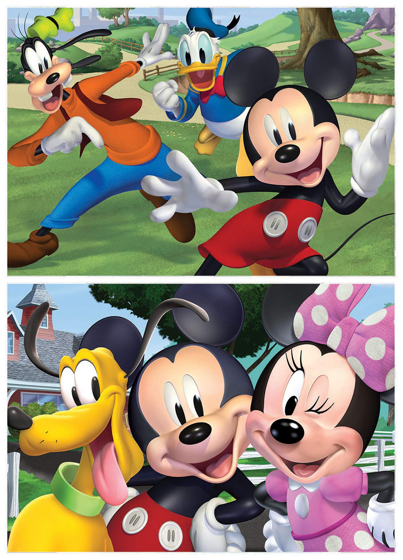 educa-mickey-und-freunde-holzpuzzle-2x50-teile-ab-4-jahren image 2