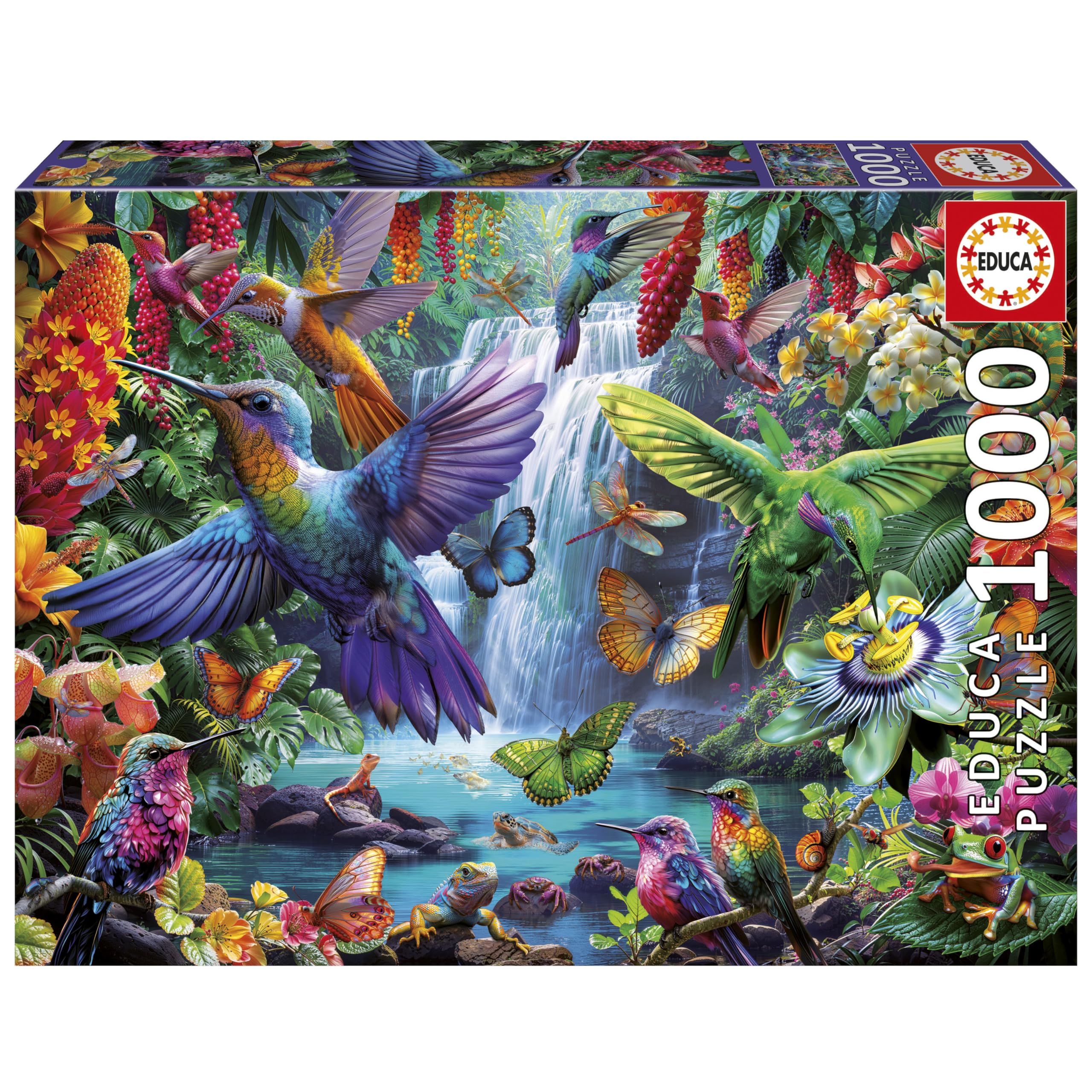 educa-echsenk-nigin-20233-puzzle-1000-teile-mit-kleber image 7