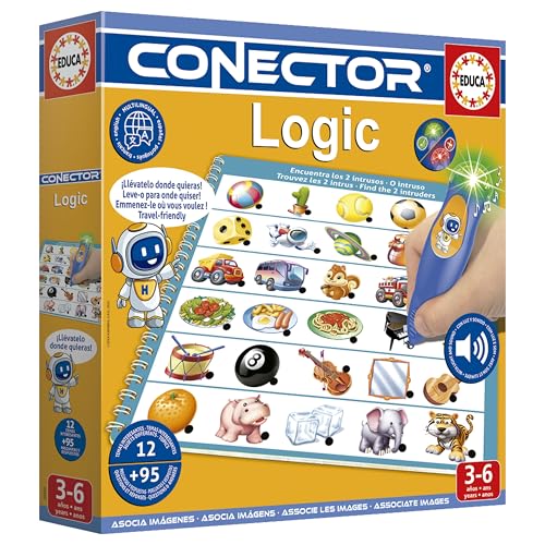educa-conector-logic-lernspiel-ab-3-jahre-mit-licht-stift image 8