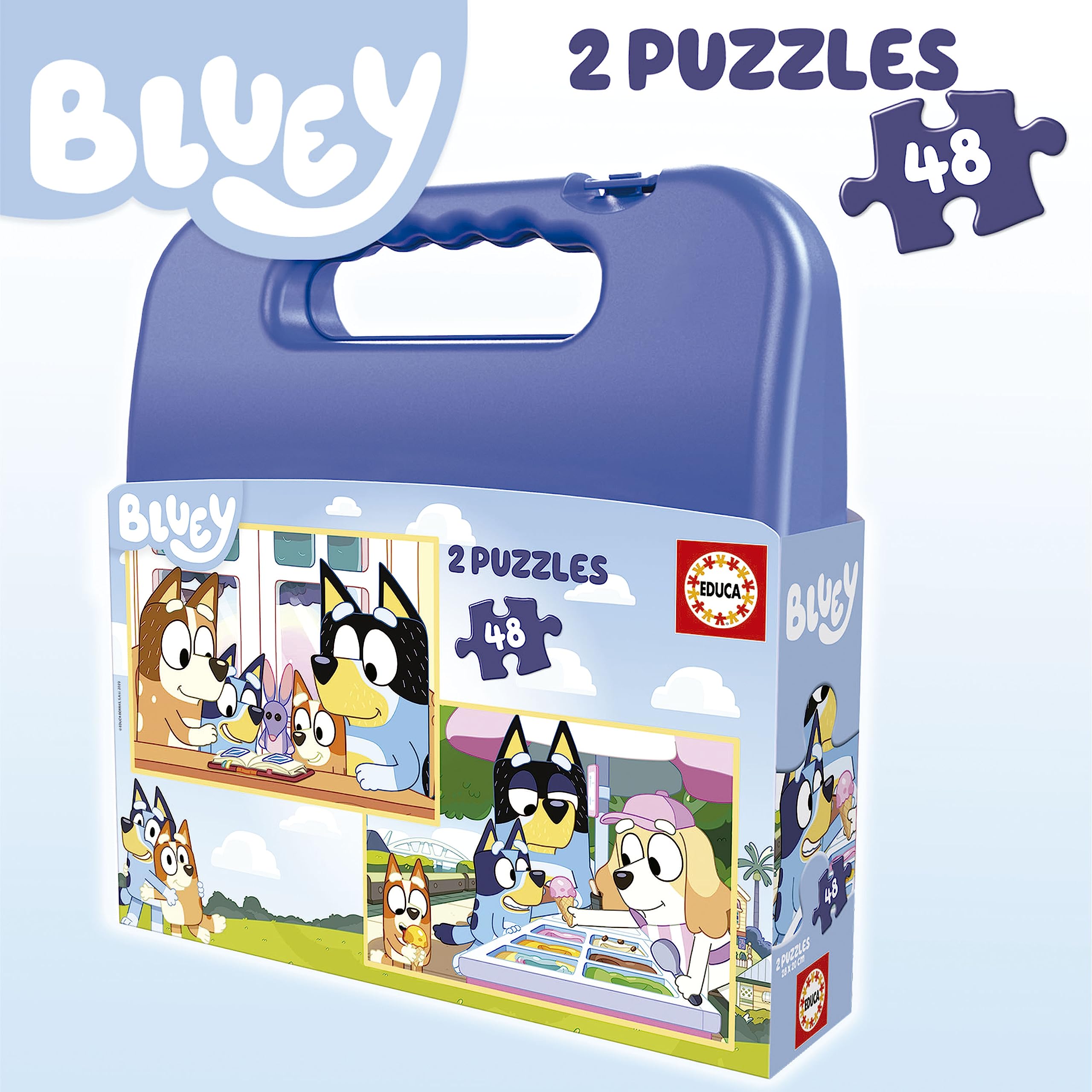 educa-bluey-2x48-teile-kinderpuzzle-28x20cm-ab-4-jahre image 5