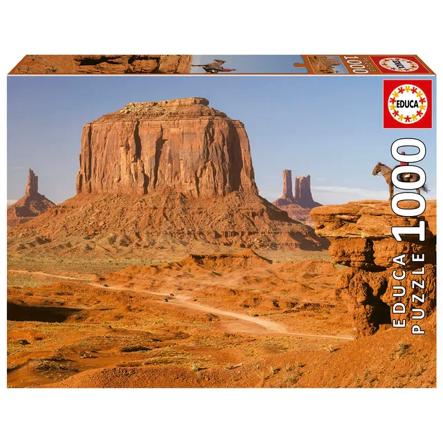 educa-monument-valley-puzzle-1000-teile-landschaft-19559 image 1