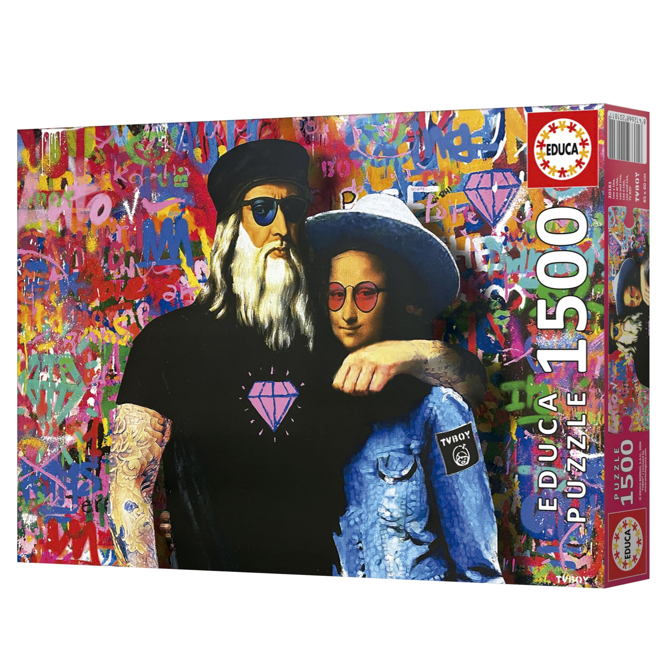 educa-leo-und-lisa-tv-boy-puzzle-1500-teile-85x60-cm-ab-14 image 4