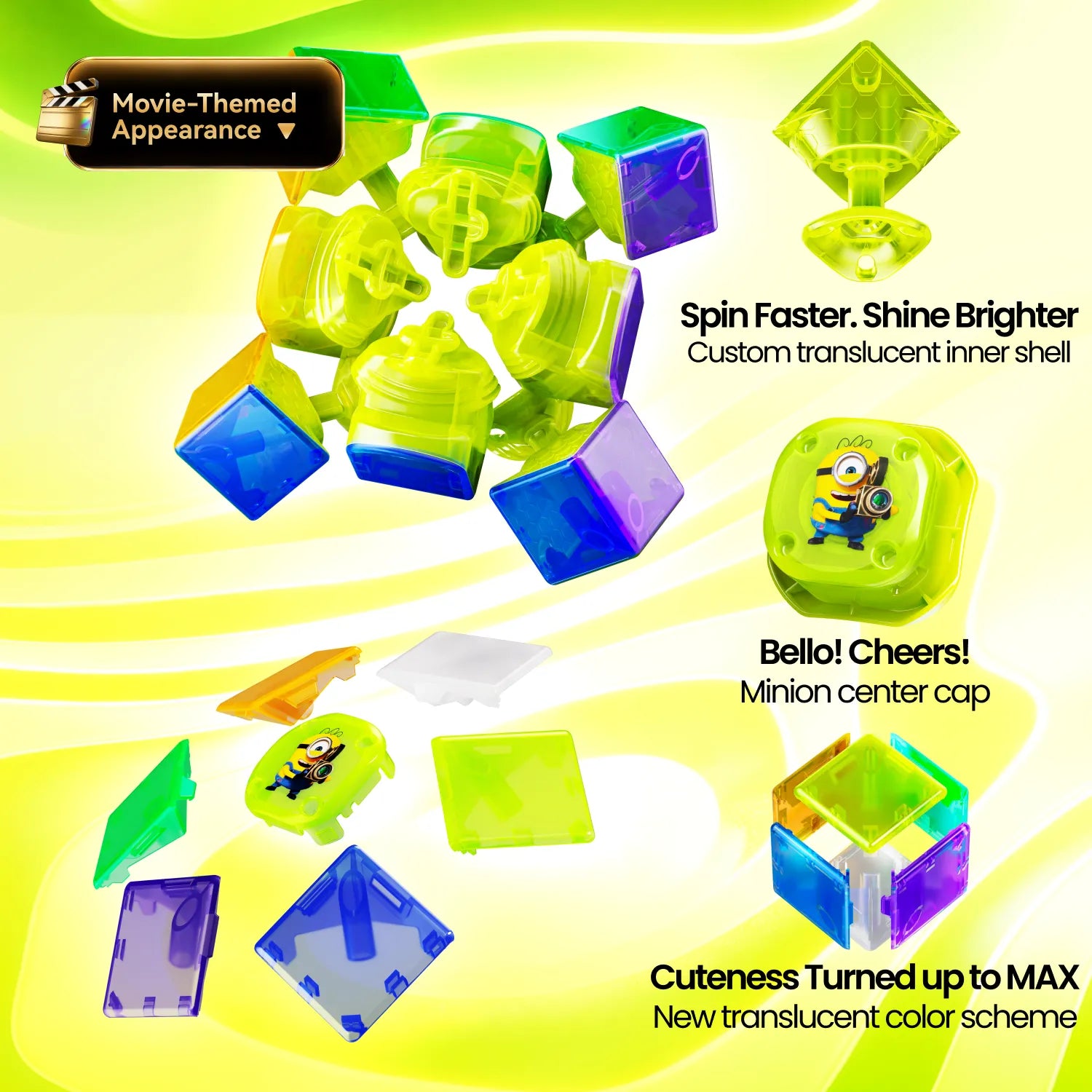 gan16-ui-maglev-max-minions-smart-cube-3x3-uv-coated image 6