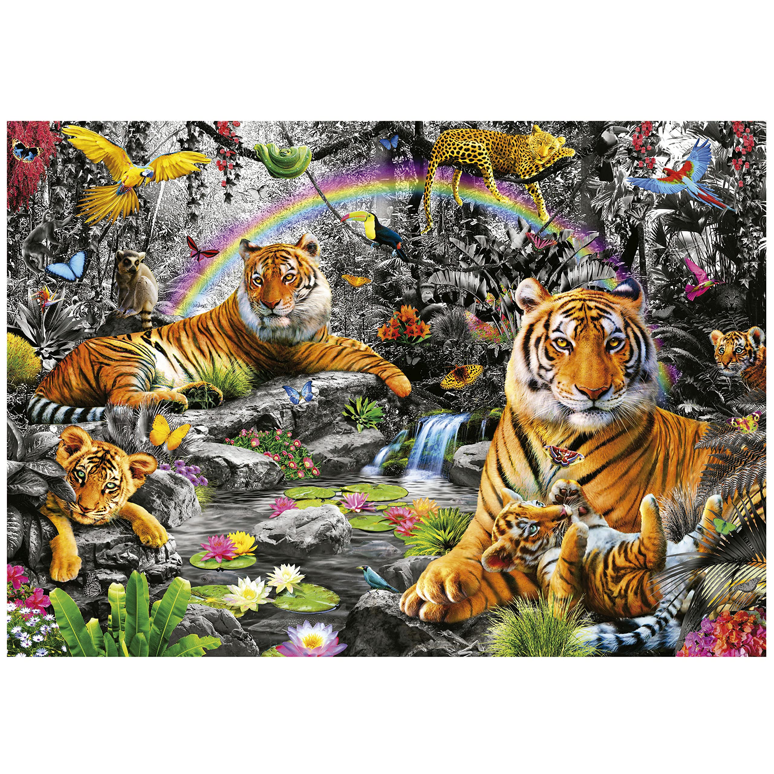 educa-19563-tiger-im-dschungel-puzzle-1500-teile image 2