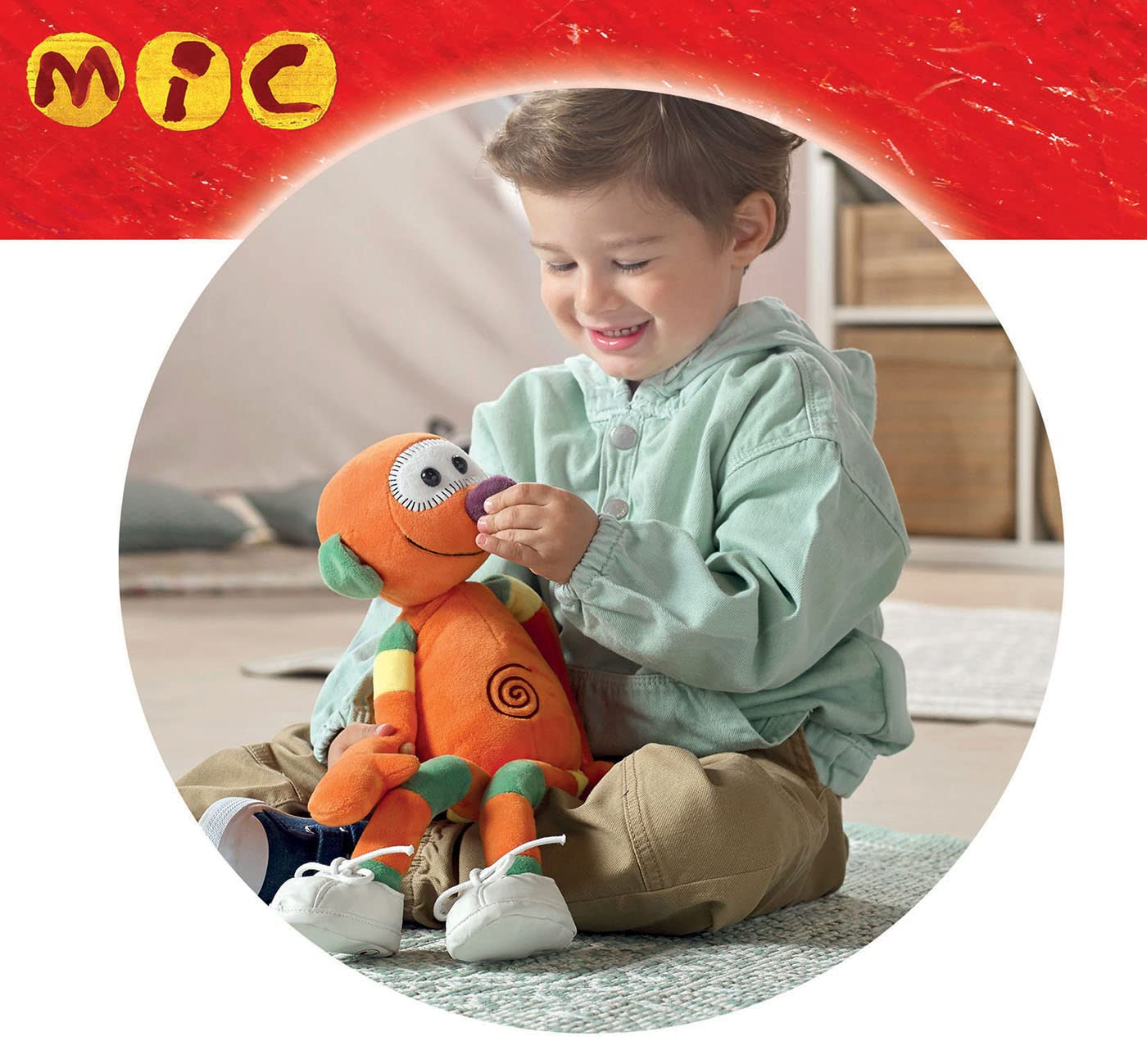 educa-mic-club-super-3-pl-schfigur-40-cm-orange image 2