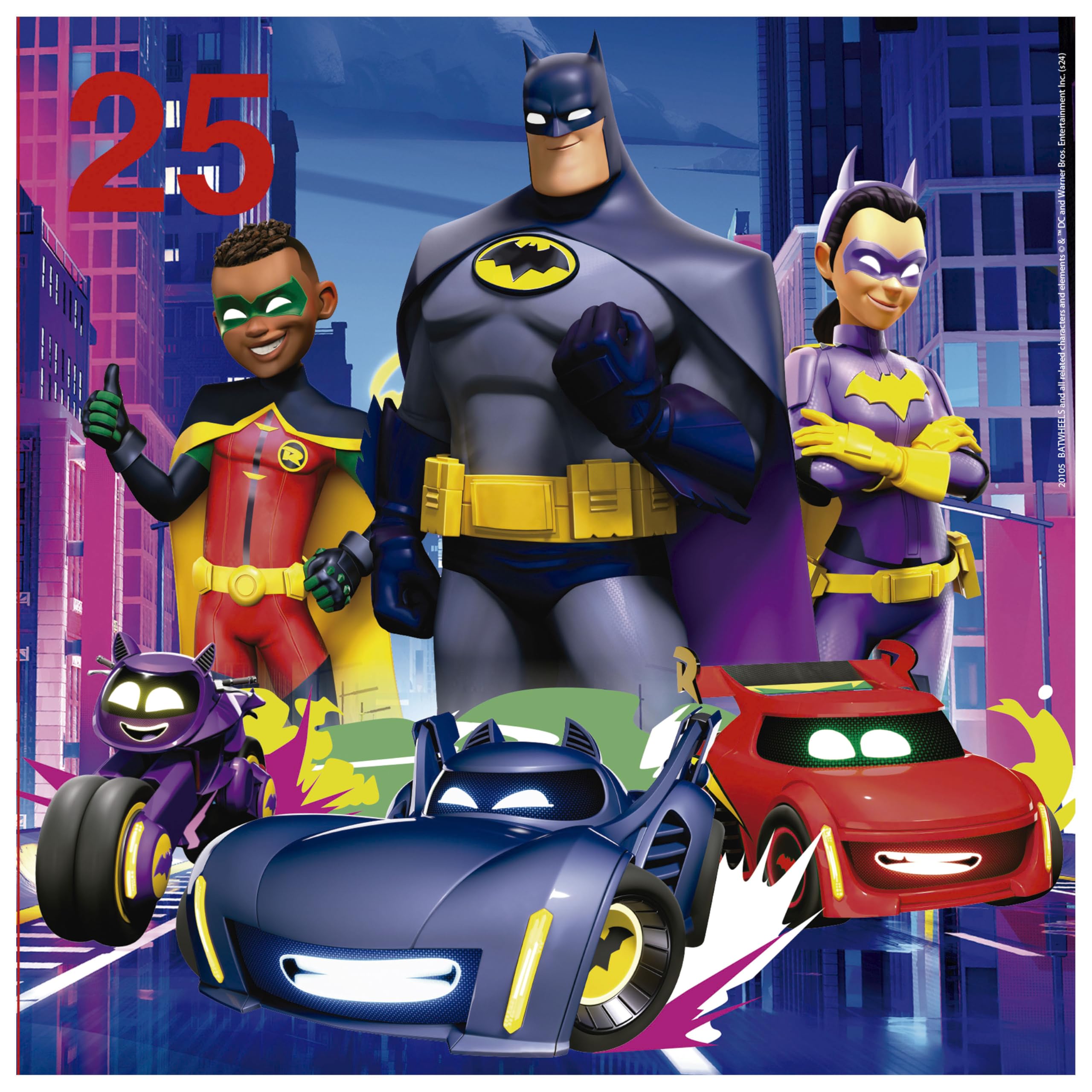 educa-batwheels-4er-kinderpuzzle-12-25-teile-ab-5-jahren image 5