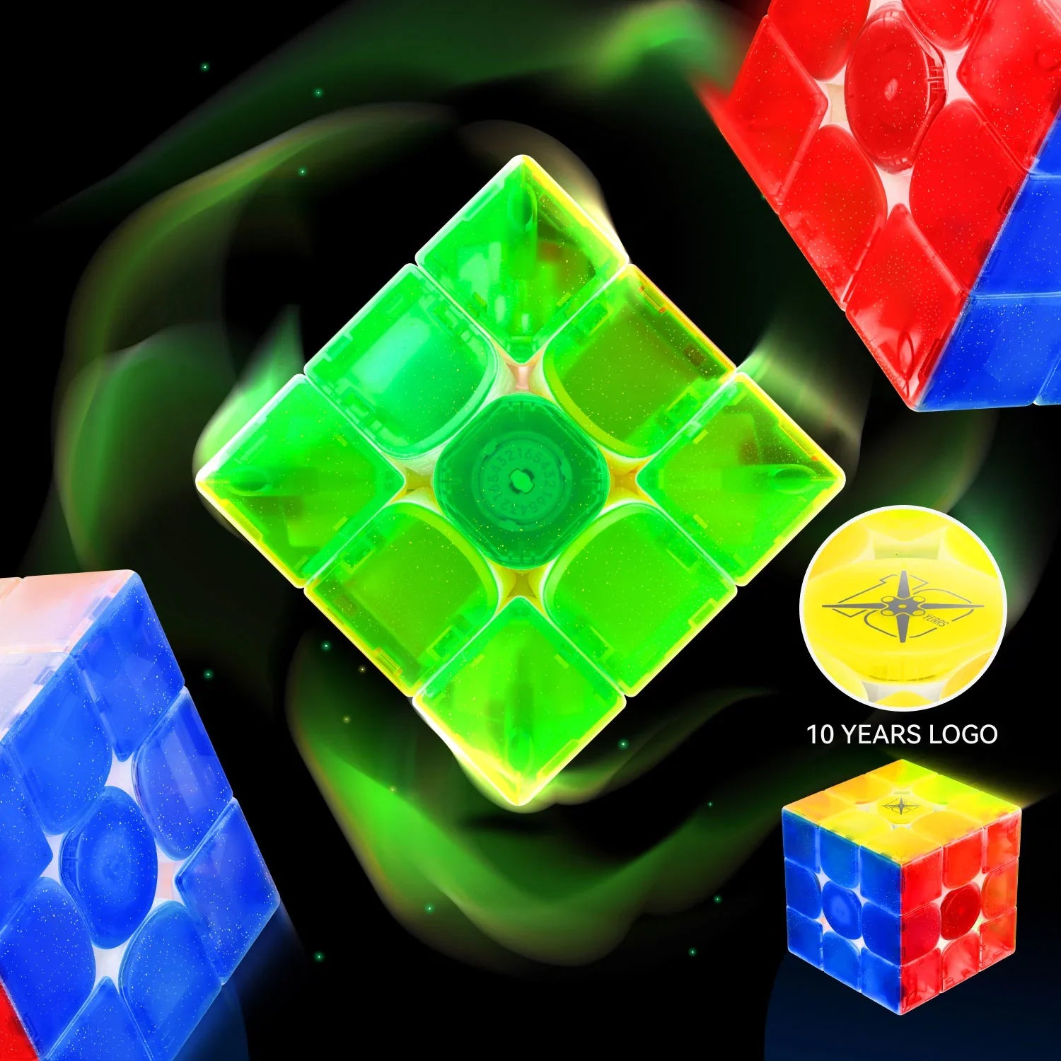 gan-gan15-maglev-3x3-speedcube-ten-years-gift-set-magnetisch image 4