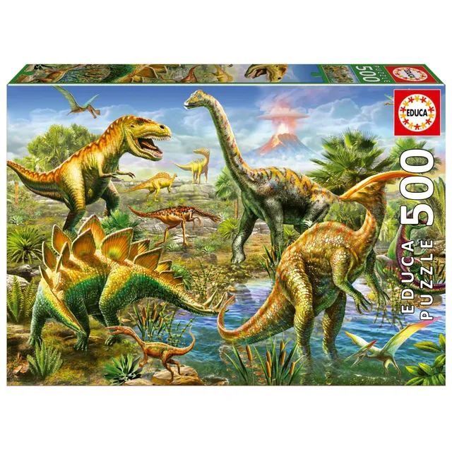 educa-jurassic-park-19903-puzzle-500-teile-48x34-cm-ab-11 image 1