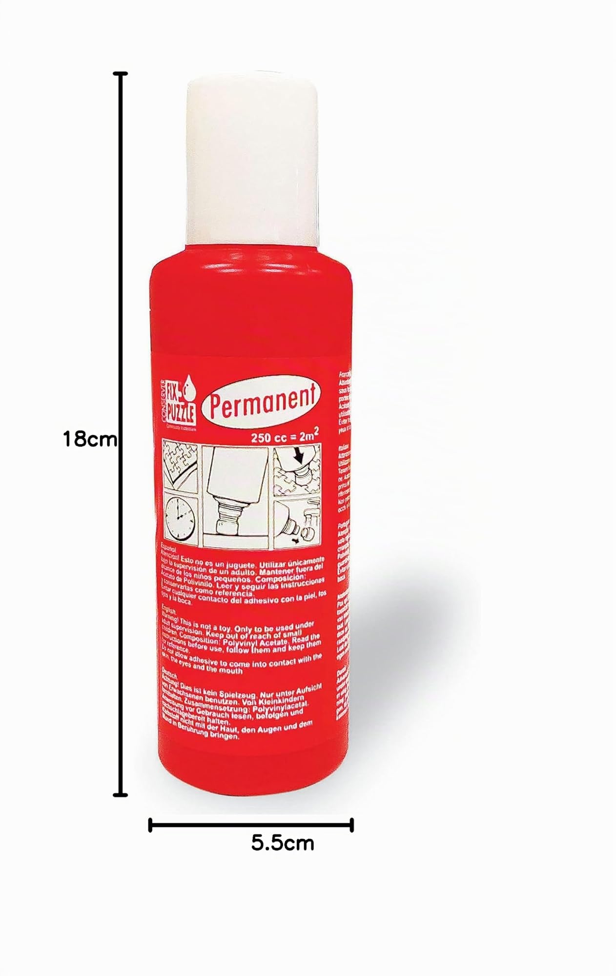educa-fix-puzzle-permanent-puzzlekleber-250-ml-transparent image 5