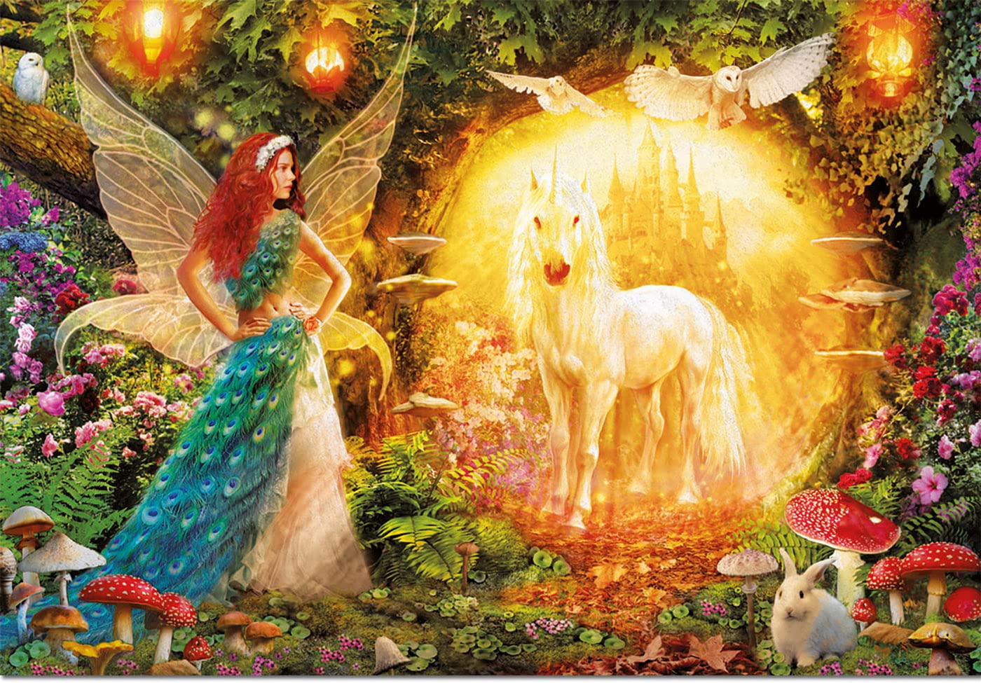 educa-16750-feathery-fairy-puzzle-1000-teile-68x48-cm image 2