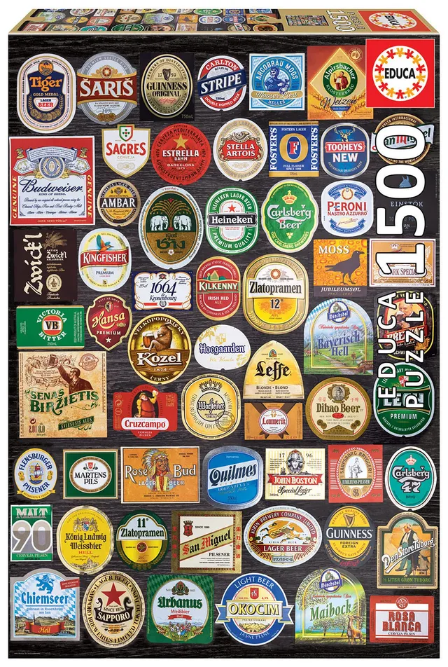educa-welt-der-biere-puzzle-1500-teile-85x60-cm image 1
