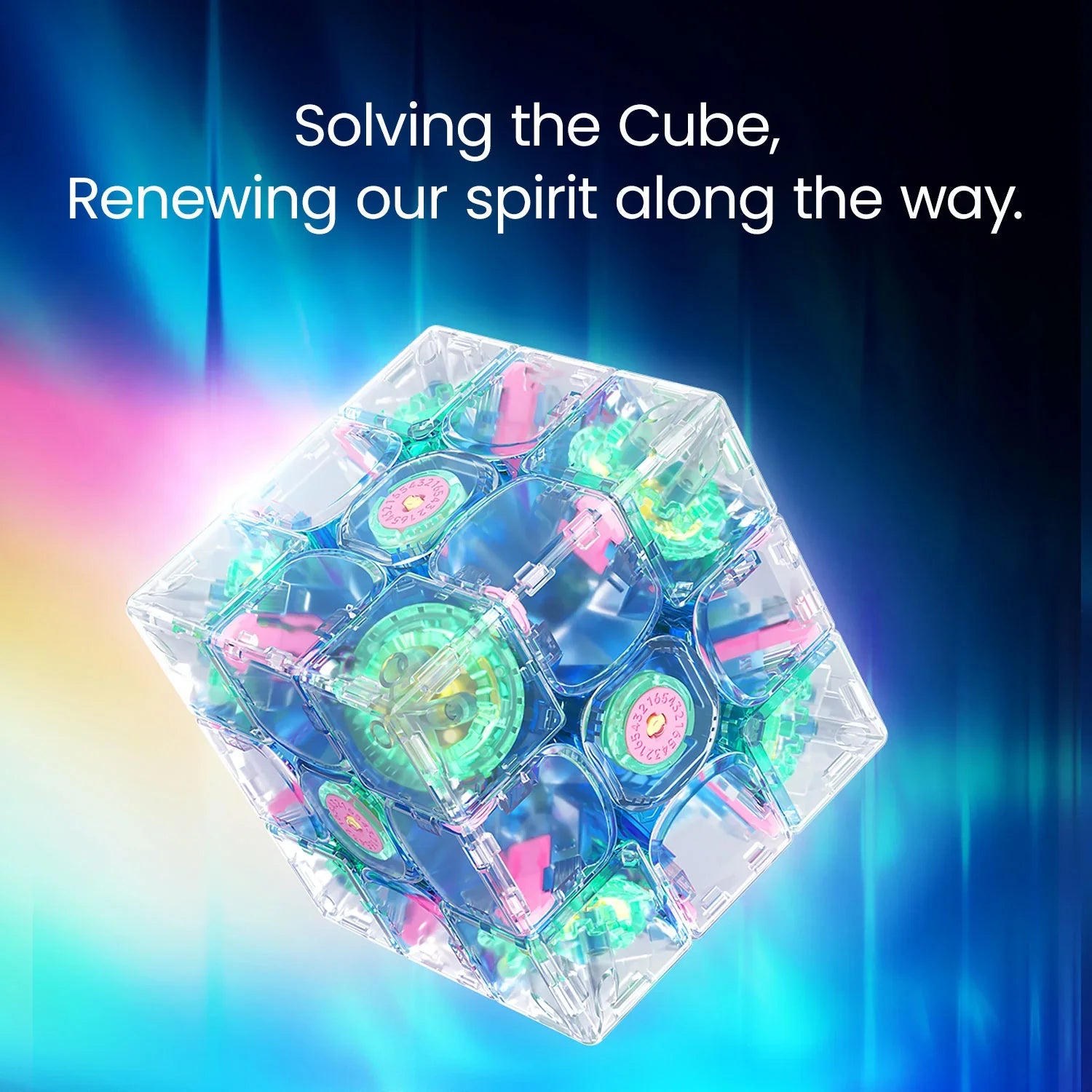 gan-14-maglev-pro-aurora-speed-cube-summer-limited-edition image 2