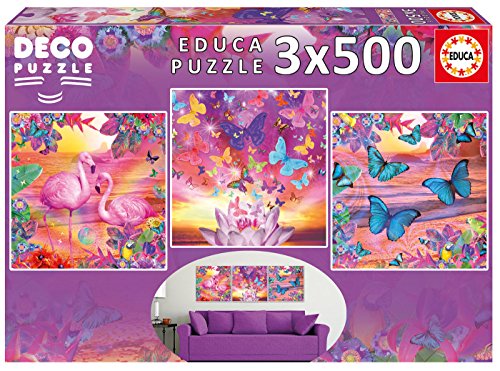 educa-17688-tropische-aussichten-puzzle-3x500-teile-mit-kleber image 3