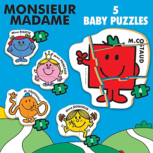 educa-monsieur-madame-19400-baby-puzzle-5in1-ab-2-jahren image 7
