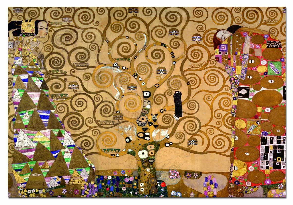 educa-14844-baum-des-lebens-klimt-puzzle-1500-teile-kunst image 2