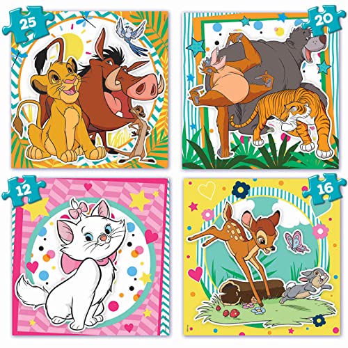 educa-19309-disney-tiere-puzzle-4in1-12-25-teile-ab-3 image 7