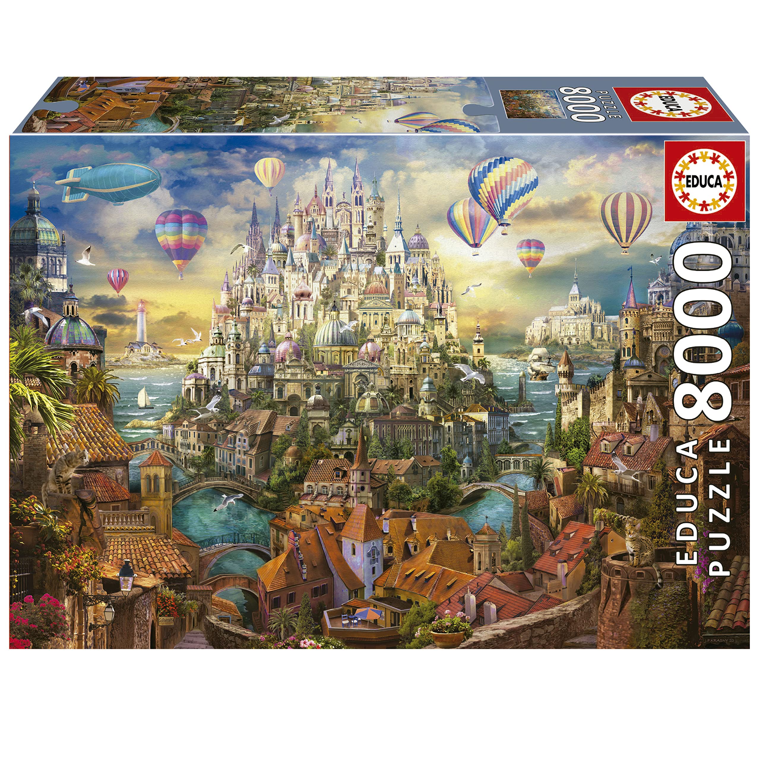 educa-stadt-der-tr-ume-8000-puzzle-fantasie-ab-14-jahren image 1