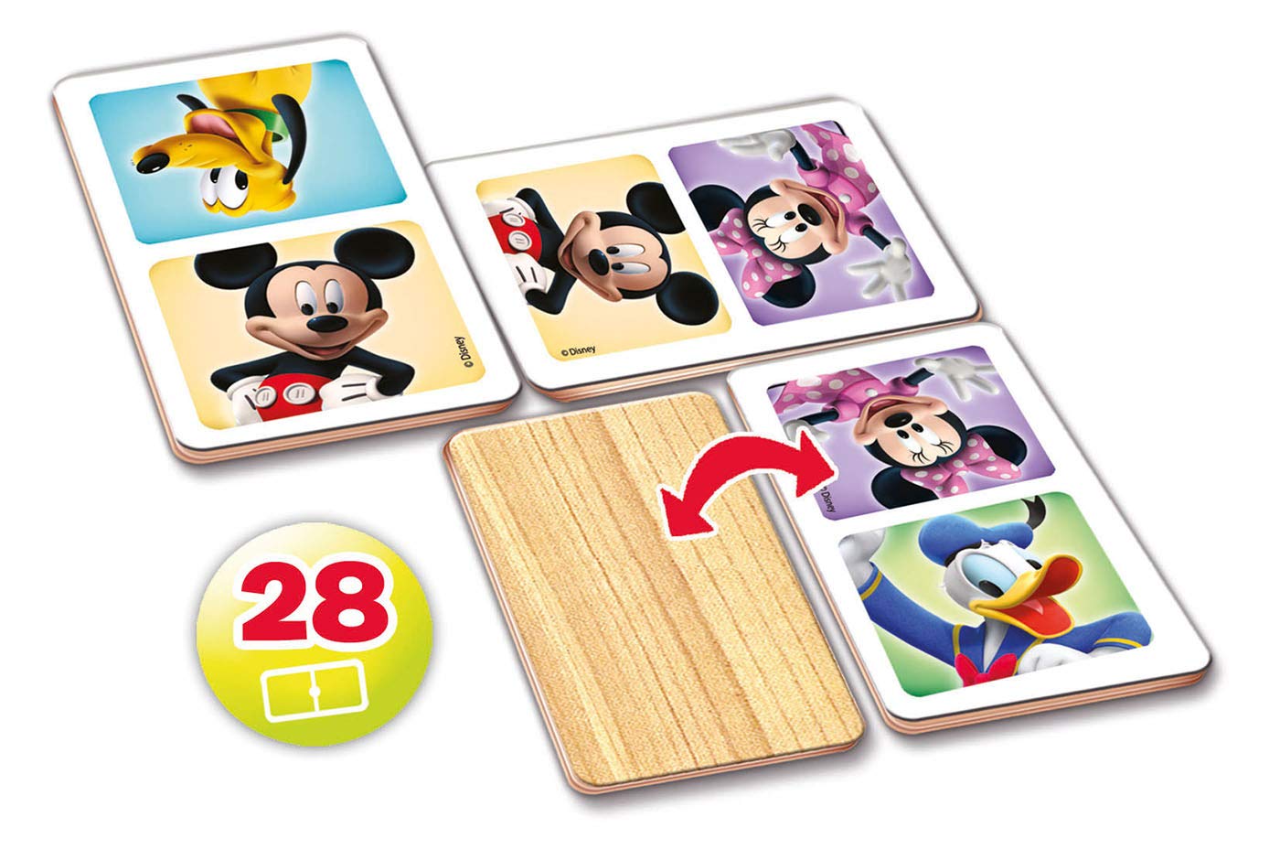 educa-mickey-minnie-16037-holz-domino-28-teile-ab-3-jahre image 2