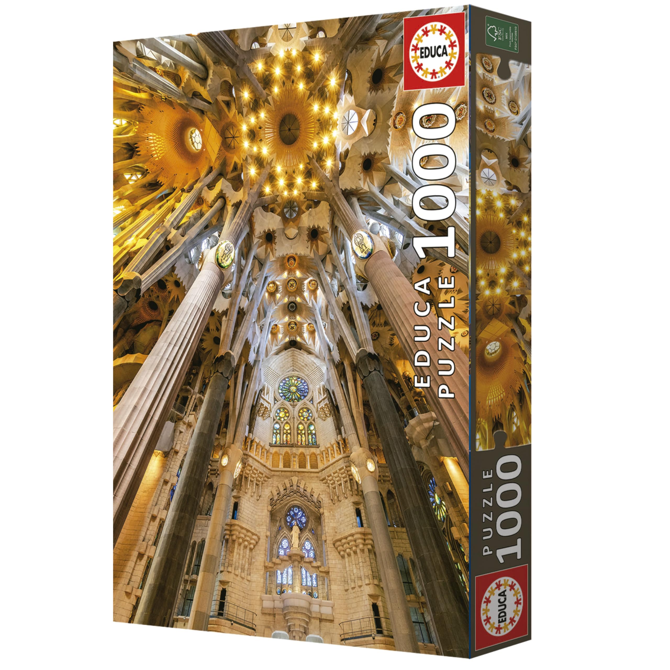 educa-19614-sagrada-familia-puzzle-1000-teile-architektur image 6