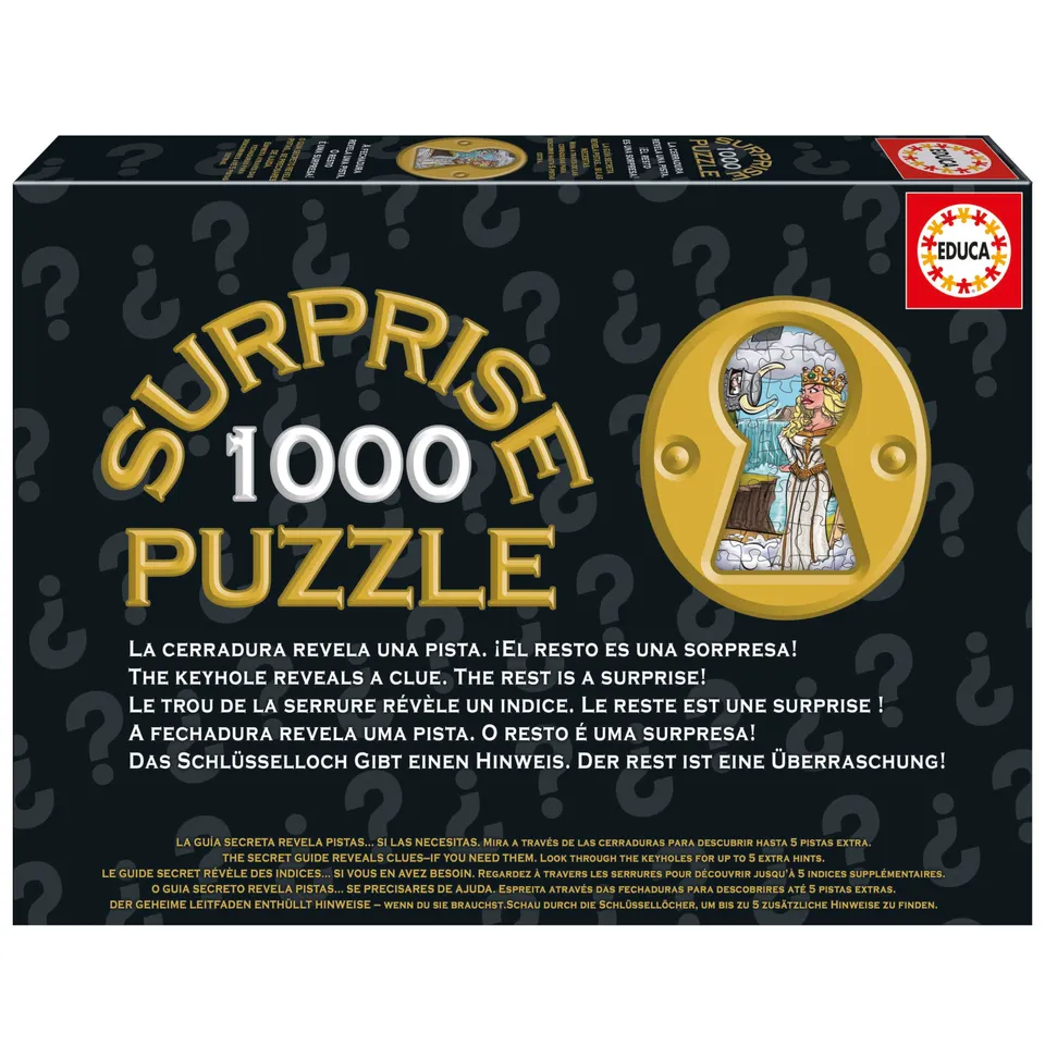 educa-surprise-nights-puzzle-1000-teile-runder-tisch-ab-14-j image 1