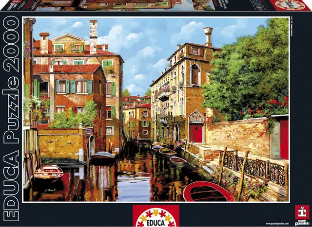 educa-16016-luce-a-venezia-puzzle-2000-teile-venedig image 1