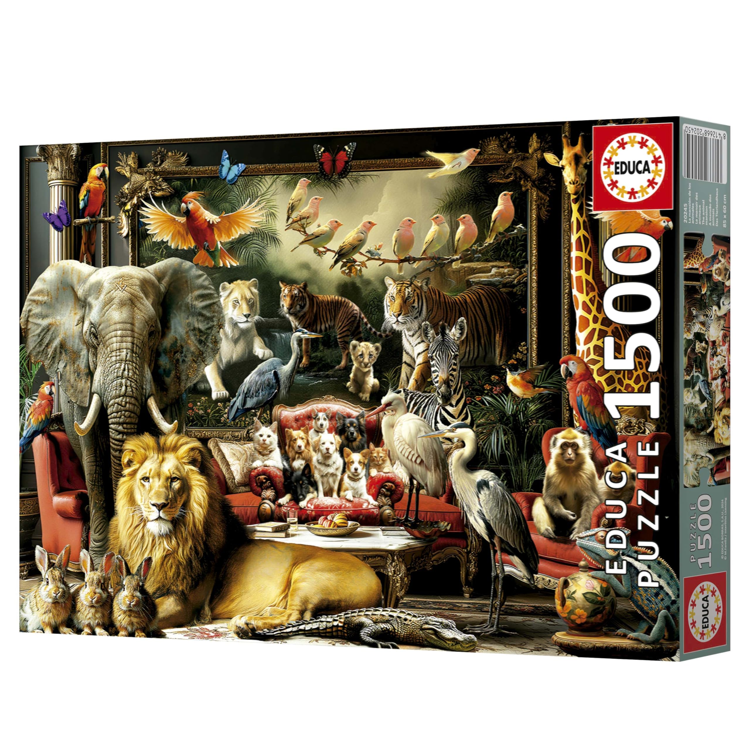 educa-die-tiervilla-puzzle-1500-teile-ab-14-jahren image 5