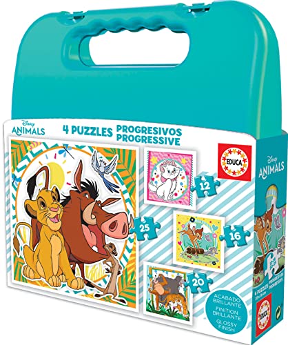 educa-19309-disney-tiere-puzzle-4in1-12-25-teile-ab-3 image 6