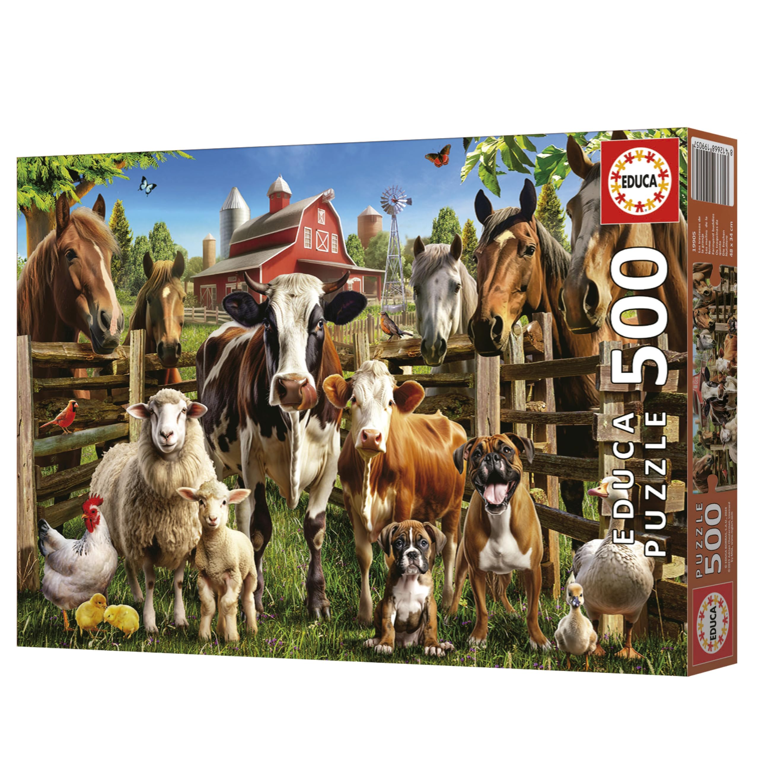 educa-19905-die-frechen-nutztiere-puzzle-500-teile-ab-11-jahren image 6