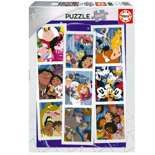 educa-disney-collage-19575-puzzle-1000-teile-ab-10-jahren image 1