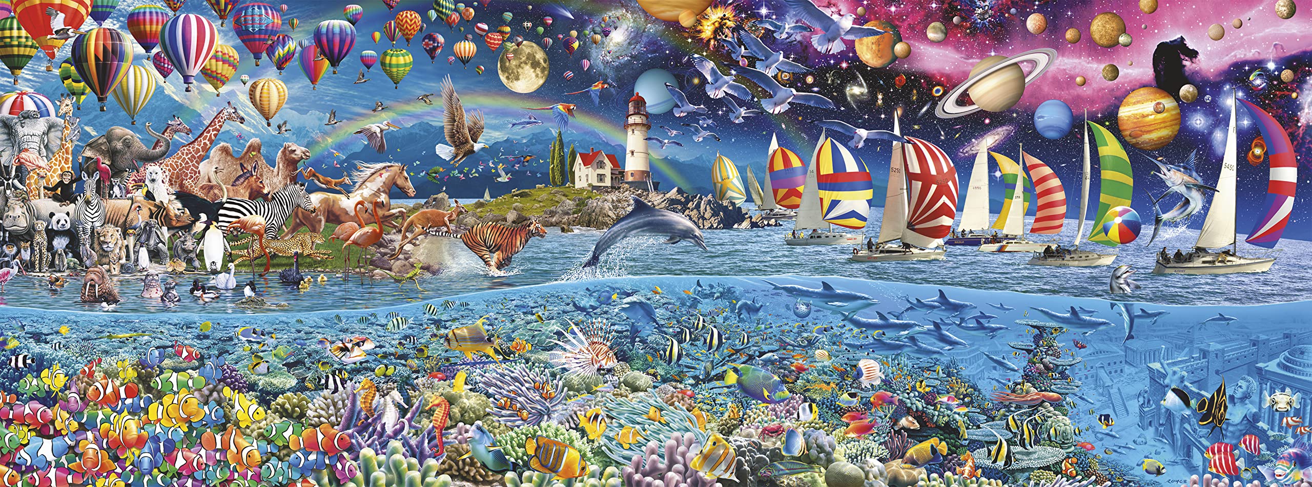educa-das-gro-e-leben-13434-puzzle-24000-teile-tiere image 2