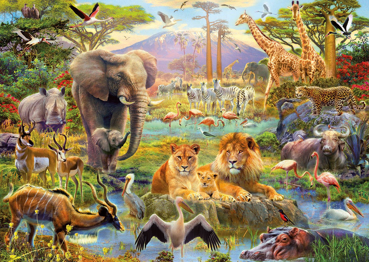 educa-16303-afrikanische-tr-nke-puzzle-1500-teile-tiere image 2