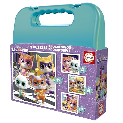 educa-superkitties-20341-puzzle-set-4-tlg-12-25-teile image 7
